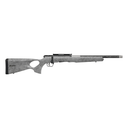 Savage Arms B17 Timberlite Thumbhole Rifle .17 HMR 10rd Magazine 18" 1/2x28 Threaded Barrel Grey with Black Spiderweb BV70818