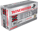 Winchester Ammo WC3571 Super X  357Mag 125gr Winclean Brass Enclosed Base 50 Per Box/10 Case 67781