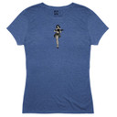 HULA GIRL TRI-BLEND T-SHIRT 4X-LARGE ROYAL HEATHER 100041388