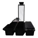 TRI-CAN UTILITY BOX BLACK 100046221