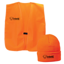 HME HMEVESTKCO Safety  Vest/Beanie OSFA Orange Polyester 124148