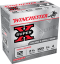 Winchester Ammo X12P5 Super X Game Load High Brass 12Gauge 2.75" 1 1/4oz 5Shot 25 Per Box/10 Case *Pheasant 117226
