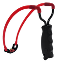 Marksman 3030 Marksman 3030 Traditional Slingshot Red Hyper-Velocity Band Black Molded Handle 15970
