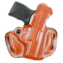 DeSantis Gunhide 085TA8JZ0 Thumb Break Mini Slide OWB Tan Leather Belt Loop Fits Sig P365/P365XL/P365 SAS Right Hand 127857