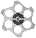 Smith & Wesson Knives 1193147 M&P Bullseye Throwing Circles Stainless Steel Includes Carry Case 4 Pack 151544