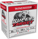 Winchester Ammo TRGT207 Super-Target  20Gauge 2.75" 7/8oz 7.5Shot 25 Per Box/10 Case 116428