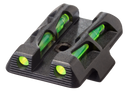 HiViz GLLW11 LiteWave Rear Sight for Glock 42/43 Green Fiber Optic Rear Sight 17940