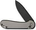 CIVIVI KNIFE ELEMENTUM II 2.9"DAIMOND PATTERN GRAY/BLACK C18062PD1