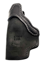 Hunter Company 4700 Universal  IWB Black Leather Belt Clip Fits Sm/Med Frame Right Hand 149465