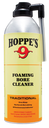 Hoppe's 908 No. 9 Bore Cleaner Foam Style Cleaner Removes Copper & Powder Residue  12 oz. Spray Bottle 27730