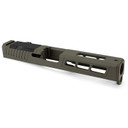 ZPS.6 SLIDE GLOCK 17 GEN 3 9MM LUGER OPTIC READY OD GREEN 430109665