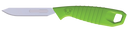 HME HMEKN-PRBBM Super Lite Replace a Blade Tanto Plain Stainless Steel Blade/Green TPR Handle Includes 5 Replacement Blades/Sheath 124140