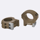 Warne HyperLite 30mm Medium Dark Earth Scope Rings WJ8514DE