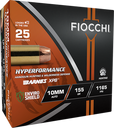 Fiocchi 10BA Hyperformance  10mm 155gr XPB 25 Per Box/8 Case 167403
