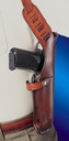 Bianchi Model X15 Shoulder Holster 6" -6.5" Right Hand Plain Tan Cross Draw BI12365