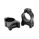 Warne V401M Scope Rings Vapor Matte Black 1" Medium 0 MOA 139484