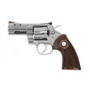 Colt Python Handgun .357 Mag 6rd Capacity 3" Barrel Stainless Finish Wood Grips CXPYTHONSP3WTS