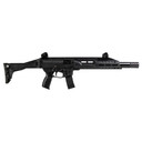 CZ USA Scorpion 3 Plus Carbine Rifle 9mm Luger 20rd Magazines (5) 16" 1/2x28 Threaded Barrel Black with Folding Stock DP91434