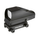 Truglo Tru-Brite Multi-Reticle Dual Color Open Red Dot Sight 24mmx34mm Window Multi-Reticle Black Clamshell XRTG8380B
