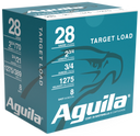 Aguila 1CHB2878 Target Load Competition 28Gauge 2.75" 3/4oz 8Shot 25 Per Box/20 Case 102131