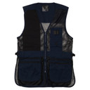 Browning Trapper Creek Mesh Shooting Vest Navy and Black L QH3050269503