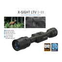 X-SIGHT LTV 3-9X30MM SFP MULTI RETICLE DAY/NIGHT SCOPE BLACK 100043448