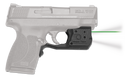 Crimson Trace 01-6970-1 LL-808G Green Laserguard Pro  Black Smith & Wesson M&P Shield .45 ACP 29944