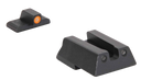 Meprolight USA 415453131 Hyper-Bright  Green Tritium Orange Outline Front Sight-Green Tritium Black Outline Rear Sight HK VP9/HK45/HK45C 134527
