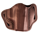 Uncle Mikes-leather(1791) UMOWB1BRWR Outside The Waistband  OWB Size 01 Brown Leather Belt Slide Fits Springfield Hellcat Right Hand 151176