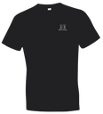 Hornady Gear 30122 Fueled By Hornady  Black Cotton, Short Sleeve Semi-Fitted Medium 154639