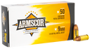 Armscor 50041PH Precision  9mmLuger 124gr Full Metal Jacket 50 Per Box/20 Case 140894