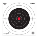 Birchwood Casey 37013 EZE-Scorer  12" Bullseye Paper Hanging Pistol/Rifle Black/Red 13 Per Pkg 115775
