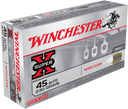 Winchester Ammo WC452 Super X  45ACP 230gr Winclean Brass Enclosed Base 50 Per Box/10 Case 67633