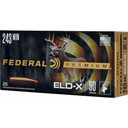 Federal Premium ELD-X Rifle Ammunition .243 Win 90gr HP 3100 fps 20/ct FAP243ELDX1