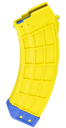 US Palm MA1196A AK  30rd 7.62x39mm Fits AK-47 Banana Yellow Polymer 134147
