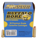 Buffalo Bore Ammunition 19D20 Heavy Strictly Business 357Mag 125gr Jacket Hollow Point 20 Per Box/12 Case 80759