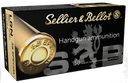Sellier & Bellot SB38A Handgun  38Special 158gr Lead Round Nose 50 Per Box/20 Case 61890
