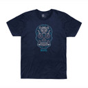 SUGAR SKULL BLEND T-SHIRT XL NAVY HEATHER 100055637