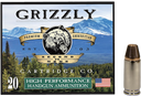 Grizzly Ammo GC9+P+CM7   9mm+P 124gr Full Metal Jacket Flat Point 20 Per Box/10 Case 179664