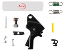 Apex Tactical 10027BLK Flat Face Forward Set Trigger Kit Black Compatible w/ M&P 2.0 166081