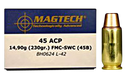 Magtech 45B Range/Training  45ACP 230gr Full Metal Jacket Semi Wadcutter 50 Per Box/20 Case 43078