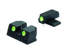 Meprolight Fixed Night Sight Springfield XD 9mm/.40 S&W for 4-5" Barrels Green Front & Green Rear MKML11410