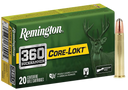 Remington Ammunition R27743 Core-Lokt  360Buckhammer 200gr Soft Point Core-Lokt 20 Per Box/10 Case 150639