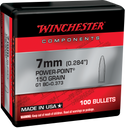 Winchester Ammo WB7PP150X Centerfire Rifle  7mm 150gr Power Point 100 Per Box/10 Case 133800