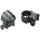 Weaver Mounts 49044 Detachable Top Mount Rings  Matte Black 1" Extra High 63268