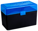 Berry's 50199 Ammo Box  270Win/30-06Springfield Blue/Black Polypropylene 50rd 118364