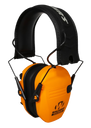 Walker's GWPRSEMBLZ Razor Slim Electronic Muff 23 dB Over the Head Blaze Orange/Black Polymer 145473