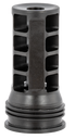 Huxwrx 1628 QD 762 Muzzle Brake Black with 1/2"-28 tpi Threads &  2.30" OAL for 30 Cal AR-Platform 126812
