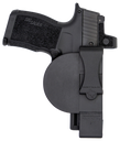 Versacarry 9XS Zerobulk  IWB Size Extra Small Black Resin Belt Clip Fits 3" Barrel Ambidextrous 151664