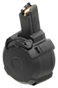 Magpul MAG1181-BLK PMAG  Black Drum 50rd 9mm Luger for H&K MP5/94 133214